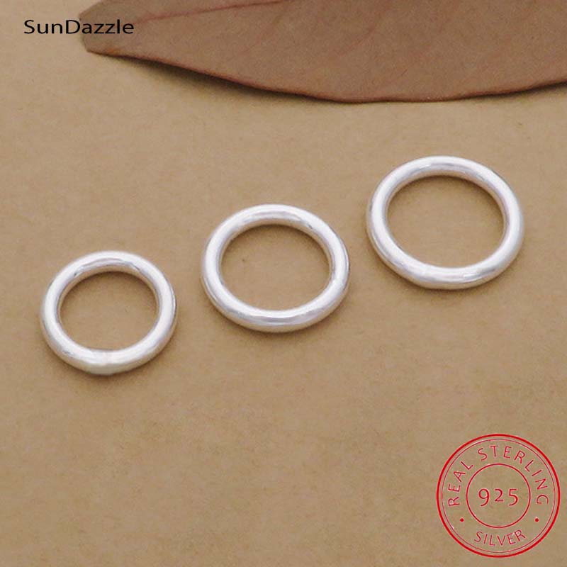 Sterling Silver Ring - 10 stks Echt Real Pure Solid