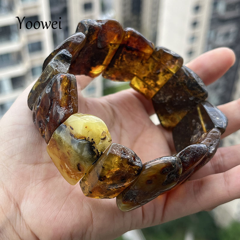 Gemstone Bracelet Healing - 100% Echte Amber Armband & Bangles
