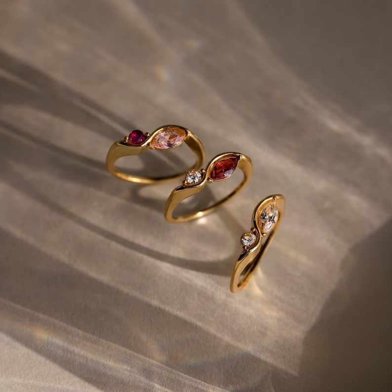 DOREMI Waterdichte, verkleurin - Birthstone Ring Set recensie en prijs