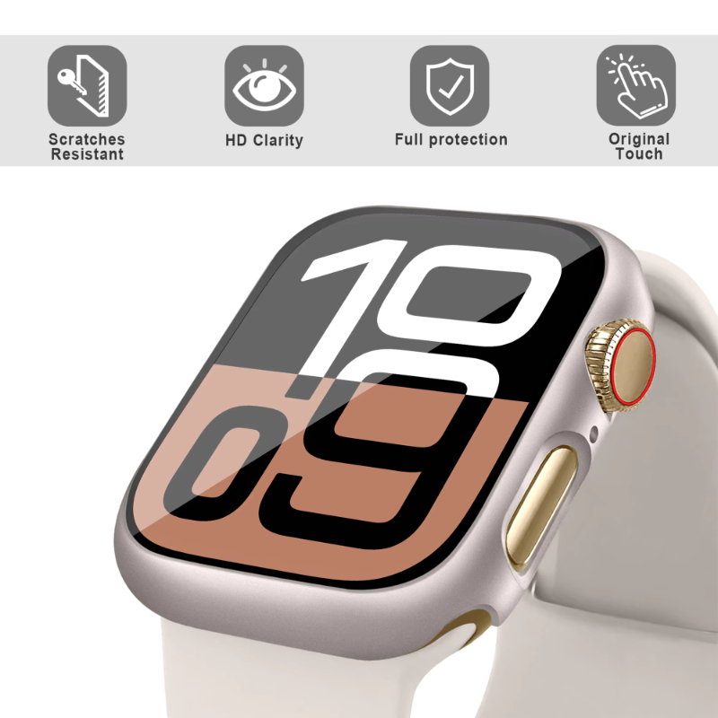 Gehard glas + behuizing voor A - Jewelry Smart Watches recensie en prijs
