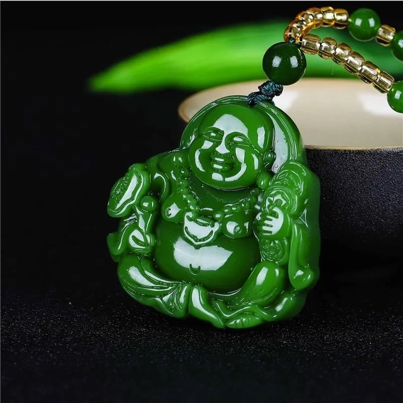 Chinese Groene Jade Maitreya B - Jewelry & Watches Spółka Z Ograniczoną Odpowiedzialnością recensie en prijs