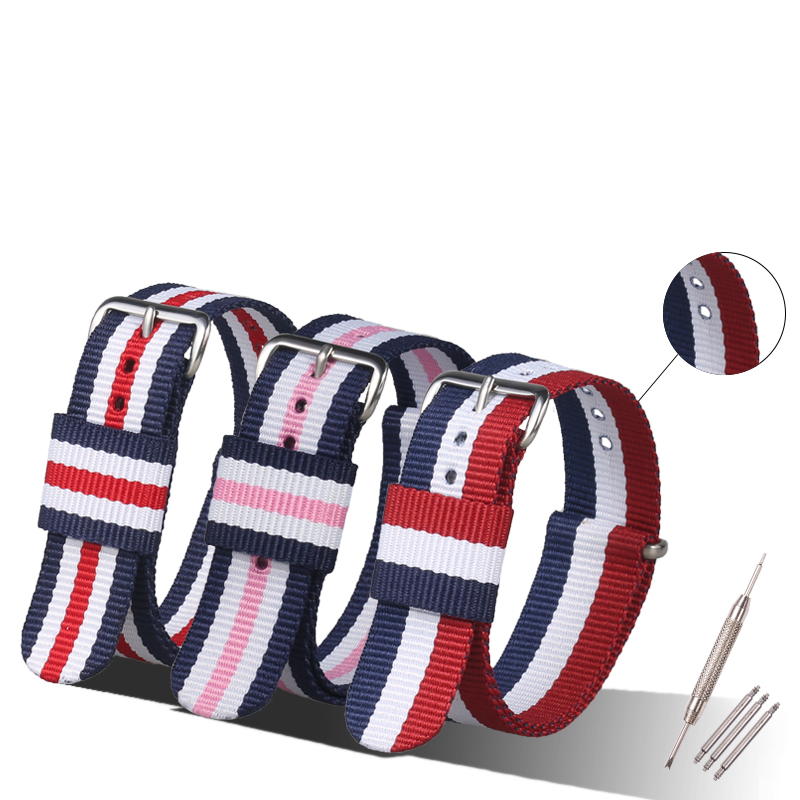 Horlogeband voor DW Nylon Band - Daniel Wellington Watches & Jewelry Online Store recensie en prijs