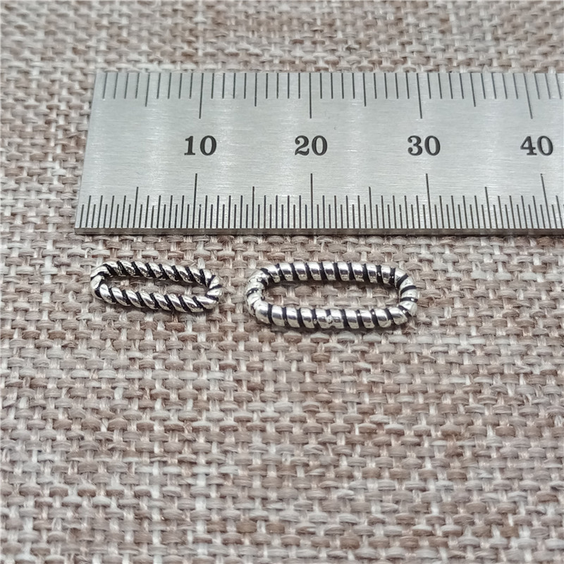 5 stuks ovaalvormige, gesloten - Sterling Silver Ring recensie en prijs