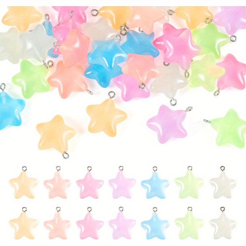 6/24/40 stuks gemengde kleur l - Moon Star Earrings recensie en prijs