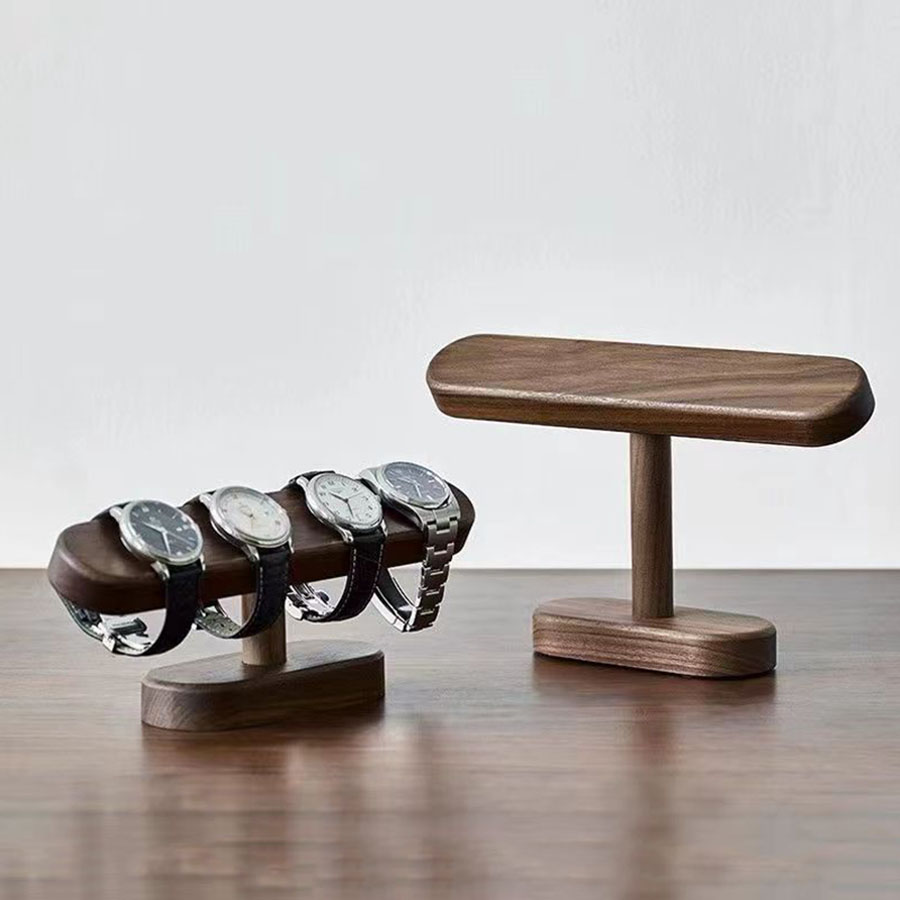 Creatieve massief walnoot hout - Jewelry Store For Watches recensie en prijs