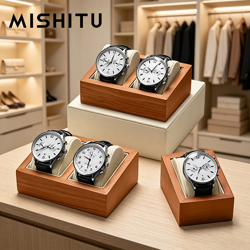MISHITU Massief Houten Horloge - Jewelry And Watches Box recensie en prijs