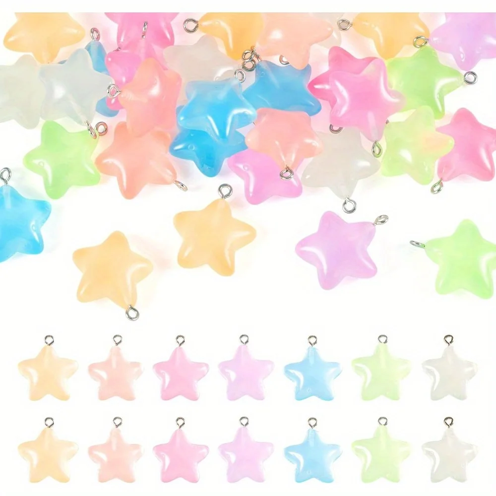 6/24/40 stuks gemengde kleur l - Moon Star Earrings recensie en prijs