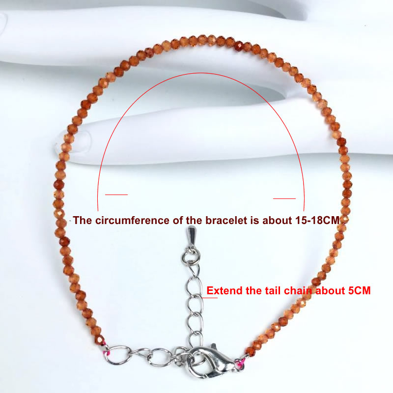 2-3mm natuursteen kralen ketti - Gemstone Bracelet Healing recensie en prijs