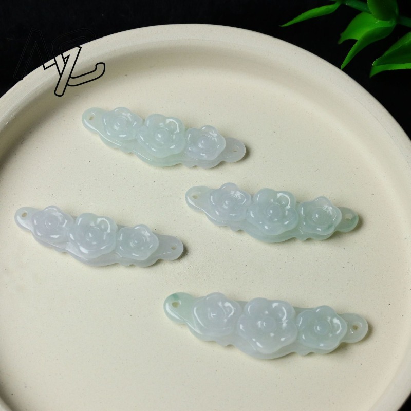 1pc Natuurlijke Jadeïet Smarag - Jewelry & Watches Spółka Z Ograniczoną Odpowiedzialnością recensie en prijs