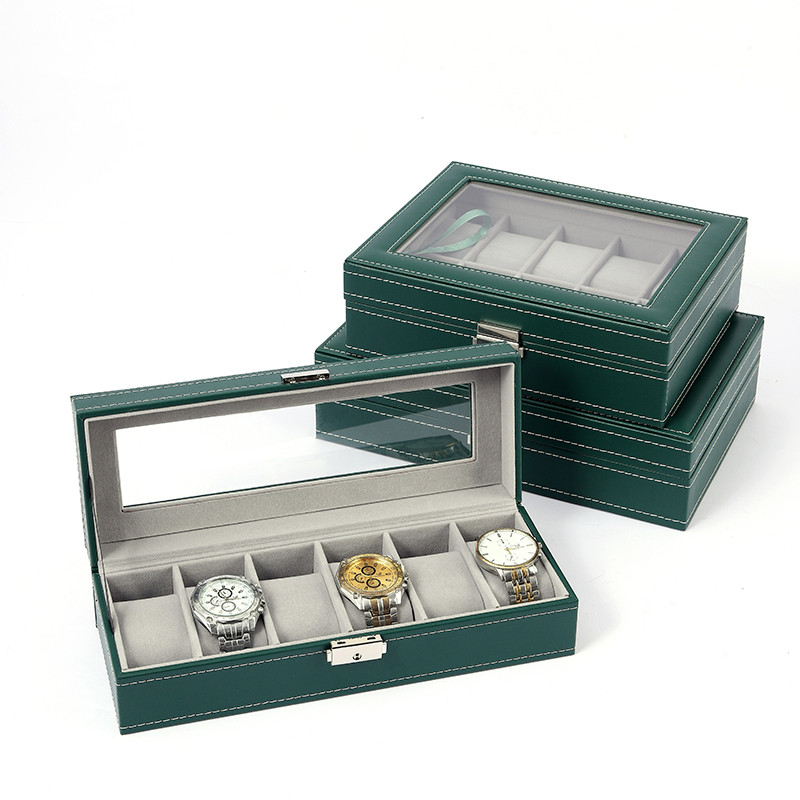 Europese lederen horloge-opber - Jewelry And Watches Box recensie en prijs