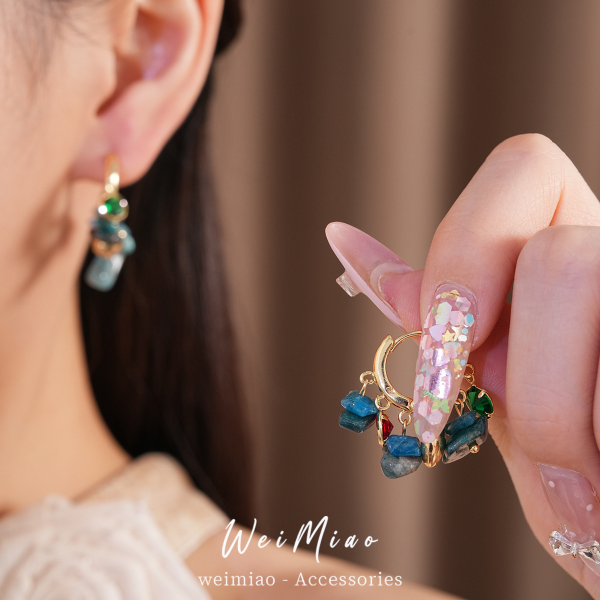 Bohemian onregelmatige blauwe  - Turquoise Stone Ring recensie en prijs