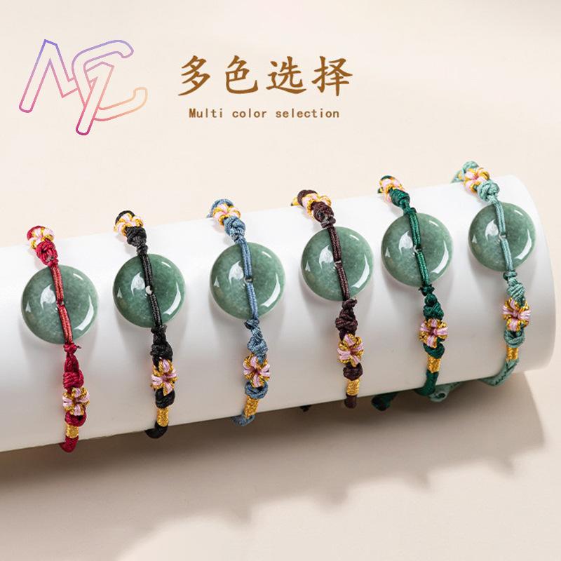 Groene Myanmar Jadeïet Donut A - Jewelry & Watches Spółka Z Ograniczoną Odpowiedzialnością recensie en prijs