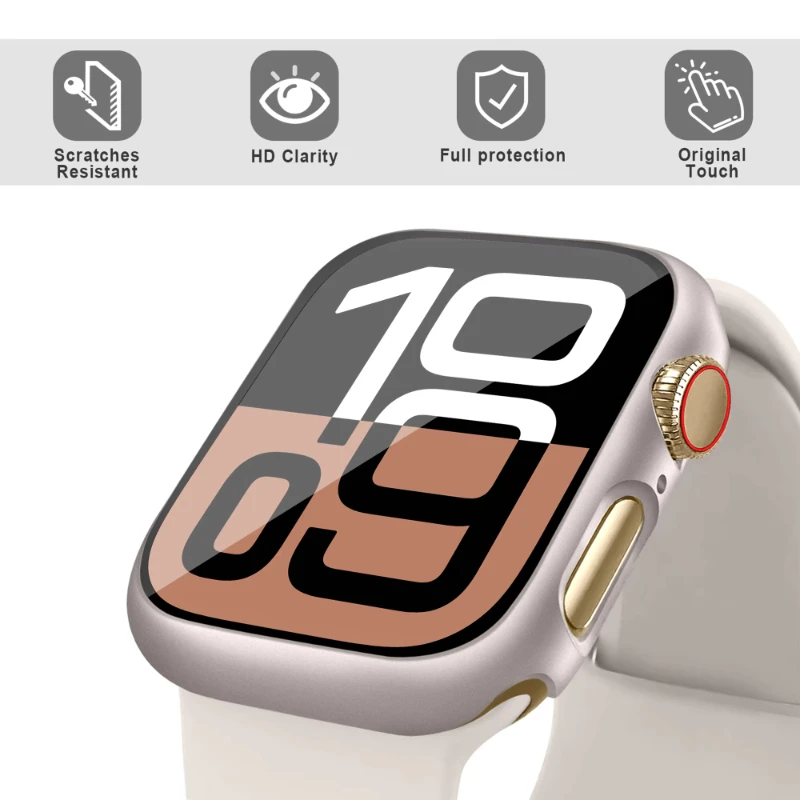 Gehard glas + cover voor Apple - Jewelry Smart Watches recensie en prijs