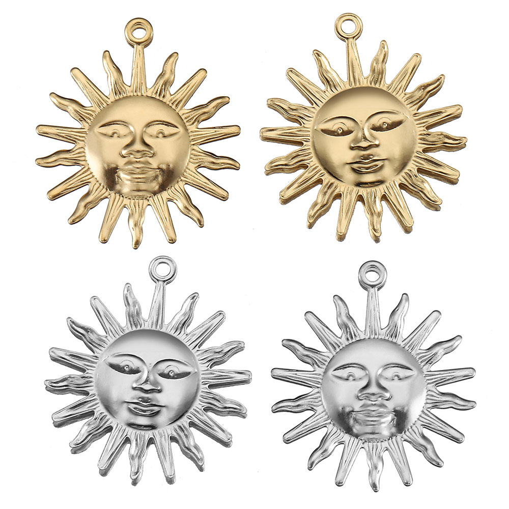 5 stuks roestvrijstalen zonhan - Moon Star Earrings recensie en prijs