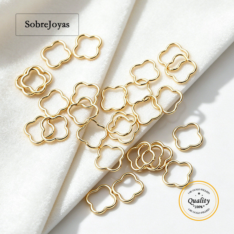 10mm Klavervierblad Springring - Sterling Silver Ring recensie en prijs