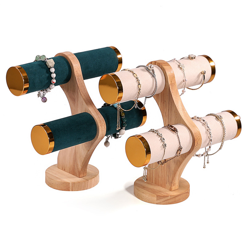2-laags gebogen houten armband - Jewelry Store For Watches recensie en prijs