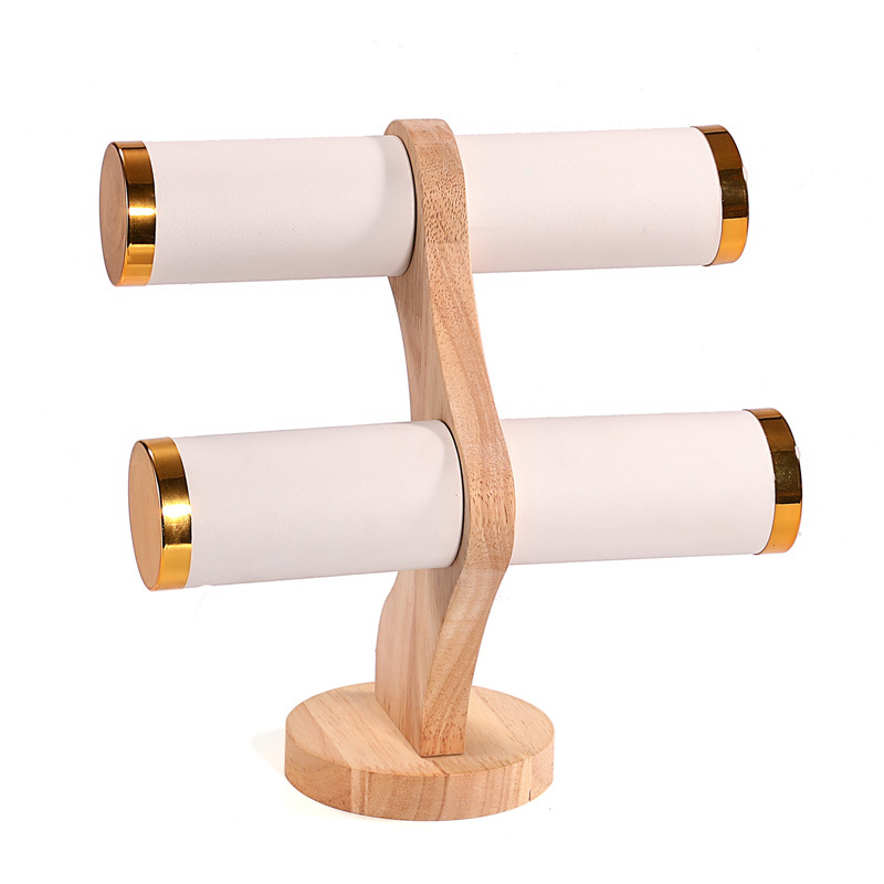 2-laags gebogen houten armband - Jewelry Store For Watches recensie en prijs