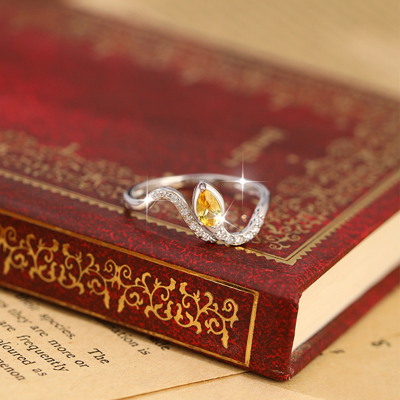 925 Sterling Zilveren Trouwrin - Birthstone Ring Set recensie en prijs