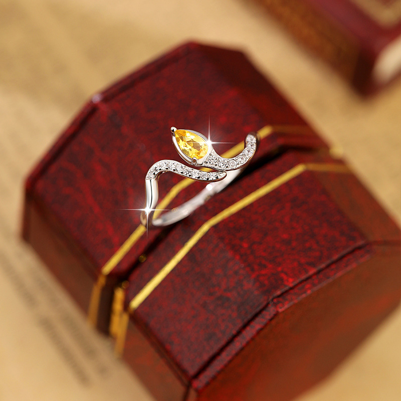 925 Sterling Zilveren Trouwrin - Birthstone Ring Set recensie en prijs