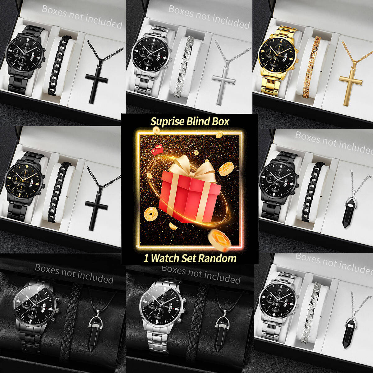 Verrassing Mystery Horloge Bli - Jewelry And Watches Box recensie en prijs
