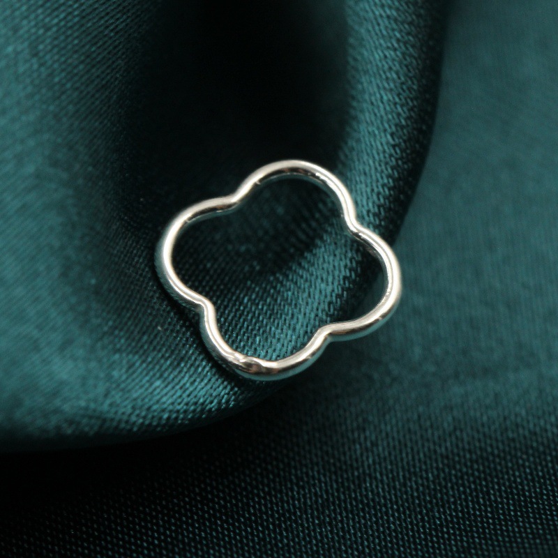 Sterling zilveren bloemconnect - Sterling Silver Ring recensie en prijs