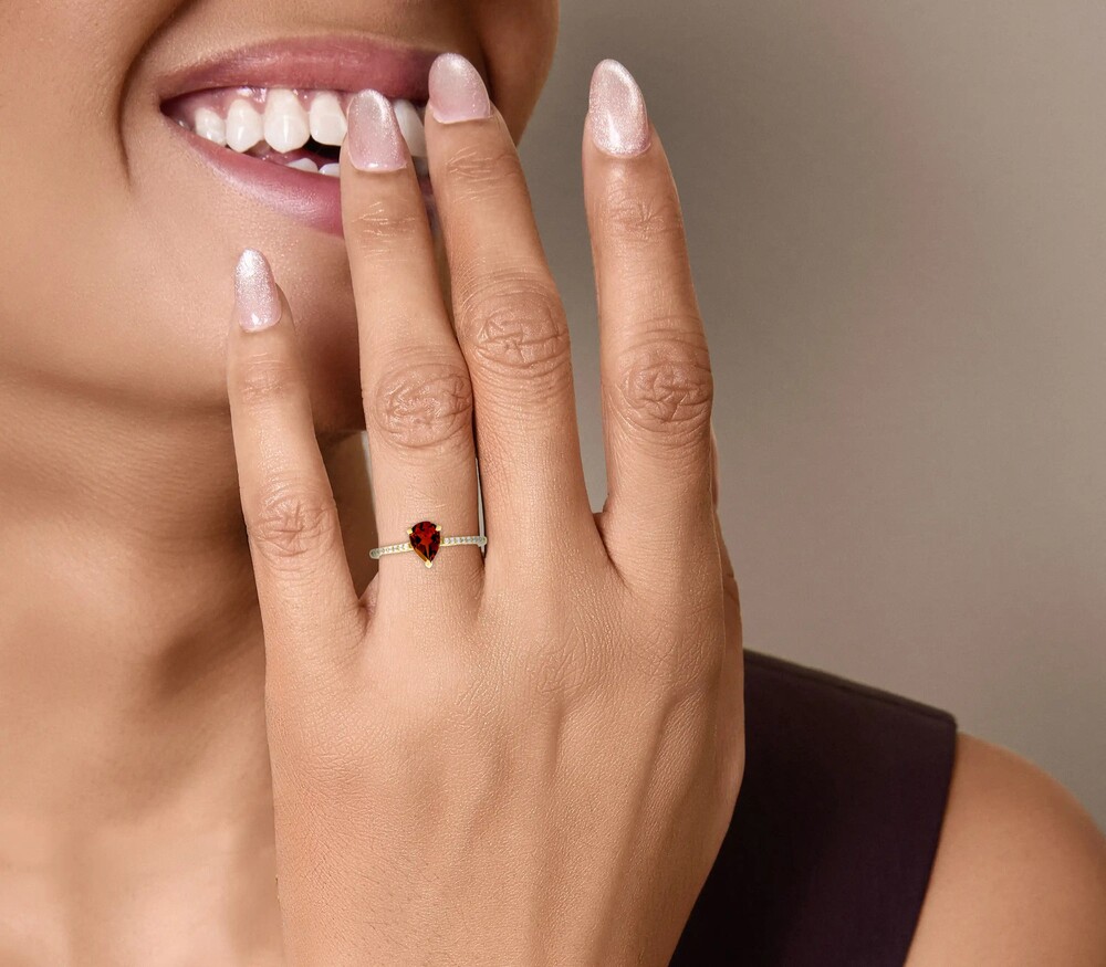 Gepersonaliseerde geboortestee - Birthstone Ring Set recensie en prijs