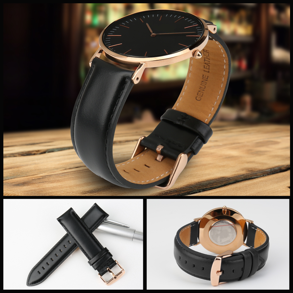 MAIKES Kwaliteit Lederen Horlo - Daniel Wellington Watches & Jewelry Online Store recensie en prijs