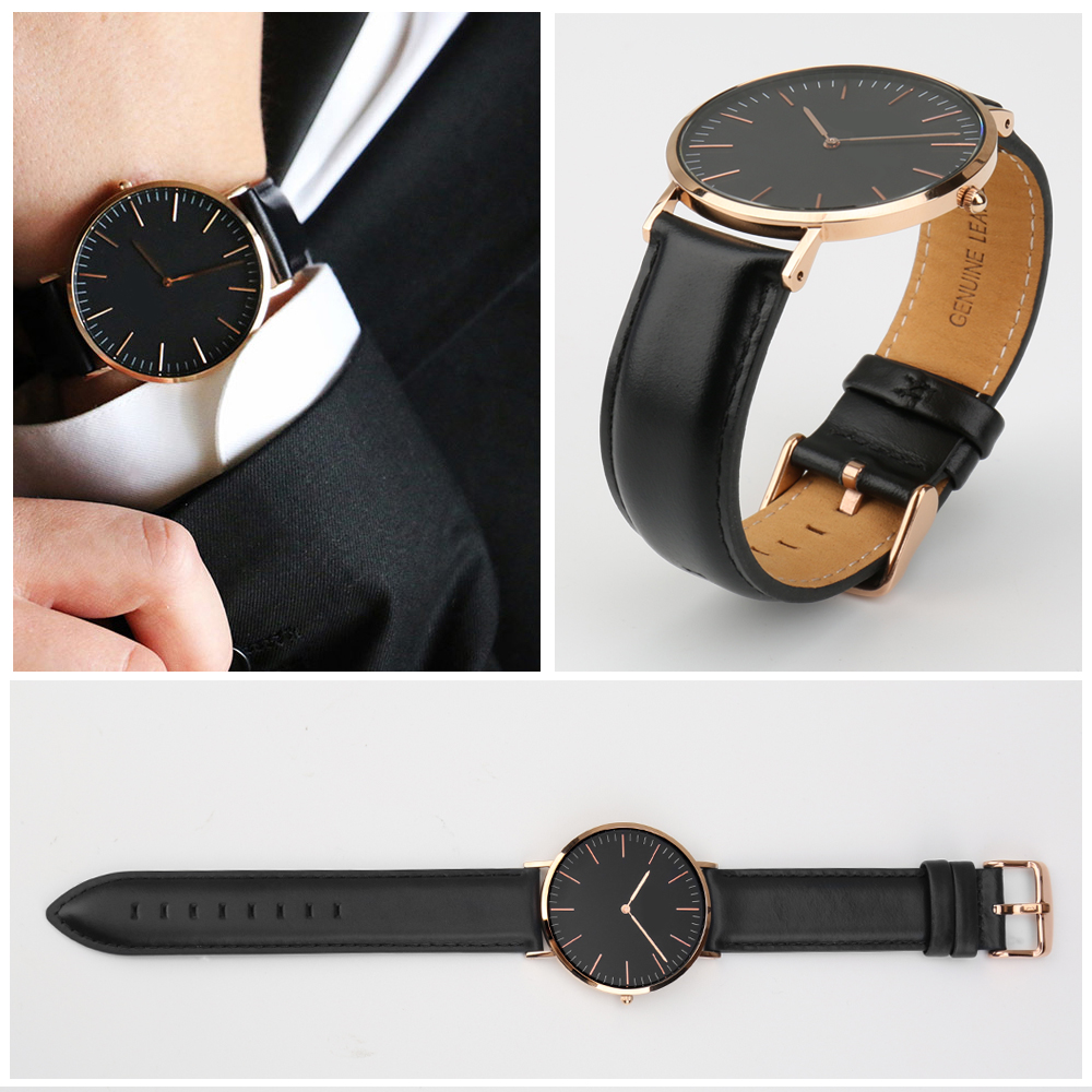 MAIKES Kwaliteit Lederen Horlo - Daniel Wellington Watches & Jewelry Online Store recensie en prijs