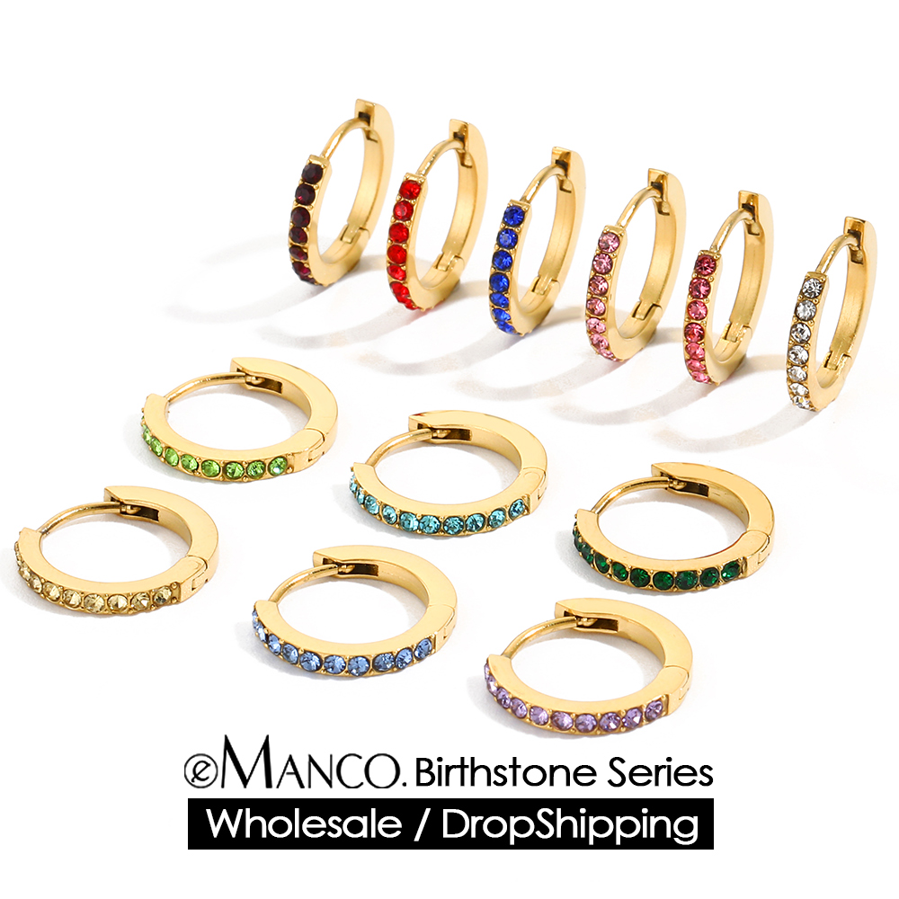 EMANCO Strass Simpele RVS Gebo - Birthstone Ring Set recensie en prijs
