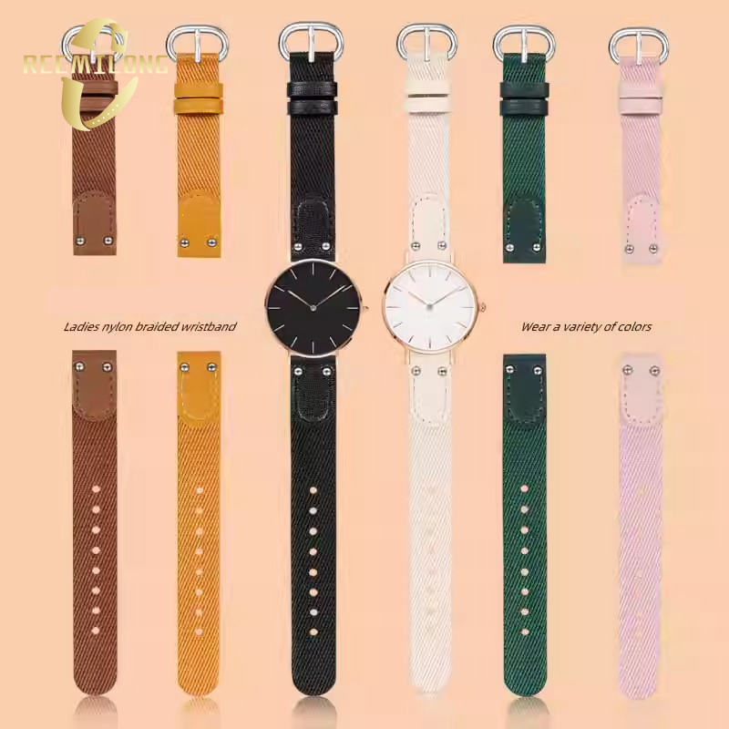 Nylon canvas horlogeband voor  - Daniel Wellington Watches & Jewelry Online Store recensie en prijs