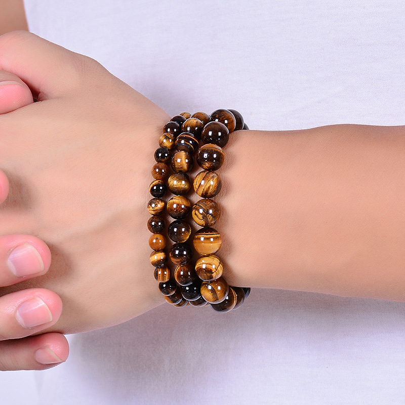 1pc Fashion Tijgeroog Armbande - Gemstone Bracelet Healing recensie en prijs