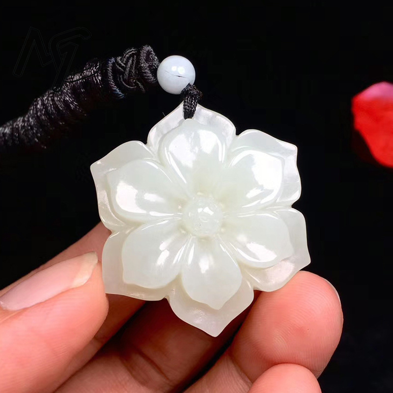 Natuurlijke Chinese witte jade - Jewelry & Watches Spółka Z Ograniczoną Odpowiedzialnością recensie en prijs